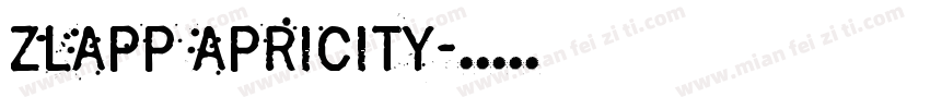 ZLapp apricity字体转换